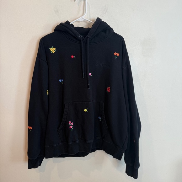 Teddy Fresh Embroidered Flower Hoodie Size M - Picture 1 of 8